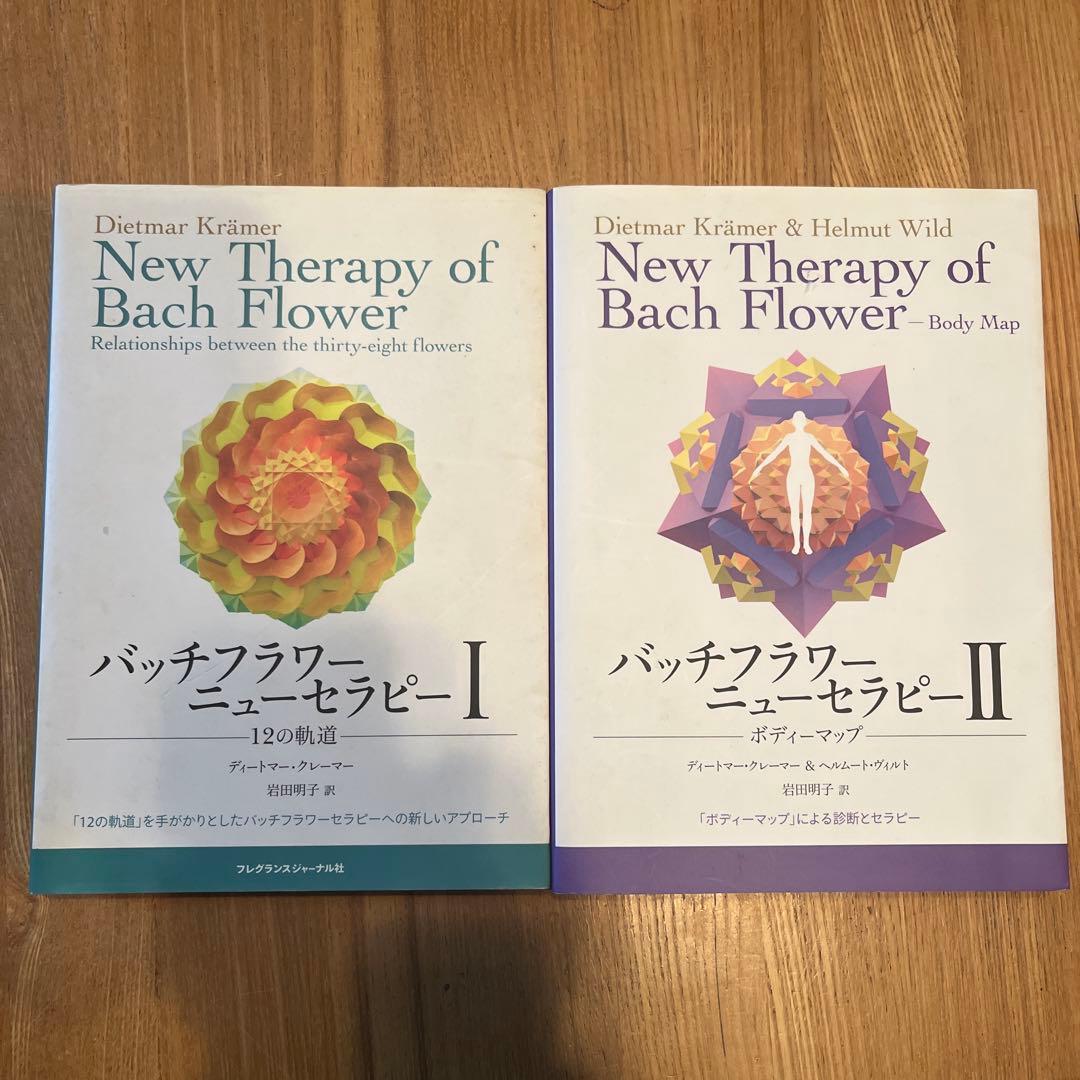 バッチフラワーニューセラピー1, 2 (ボディーマップ)
