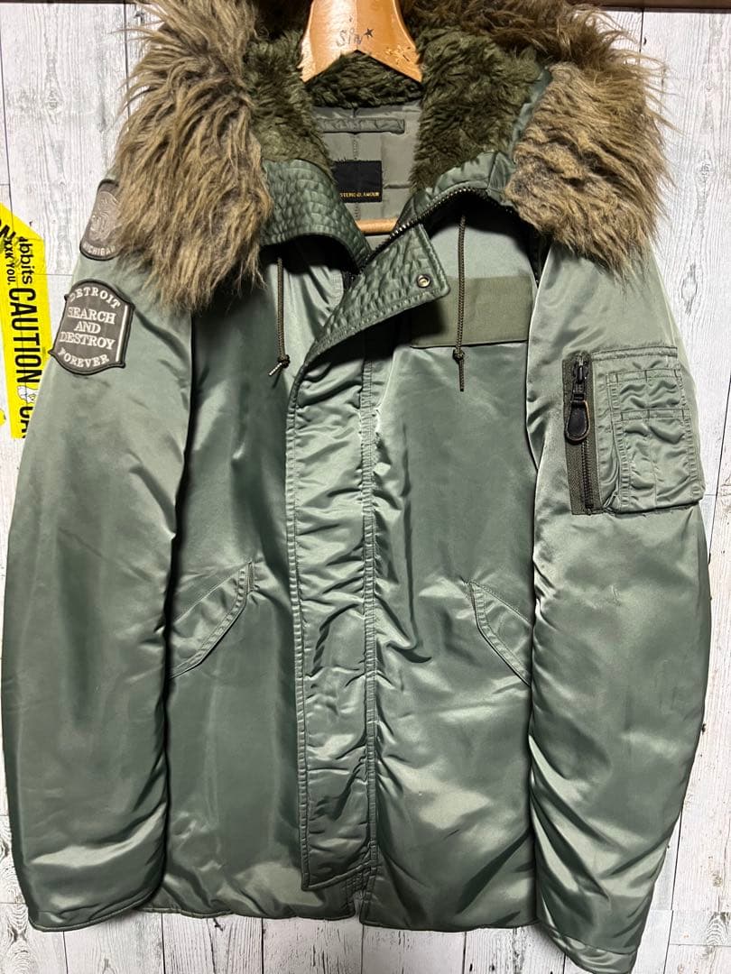 極限定 ヒステリックグラマー MA-1 フライトジャケット N-3B y2k