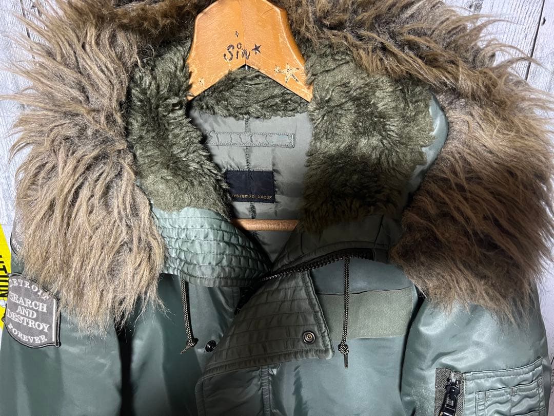 極限定 ヒステリックグラマー MA-1 フライトジャケット N-3B y2k