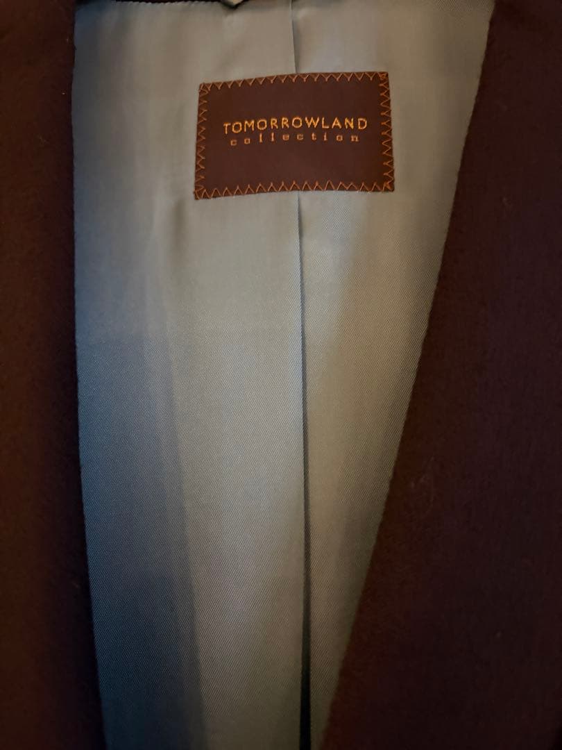 1/31まで限定【新品タグ付】トゥモローランドウールカシミヤテーラードジャケット