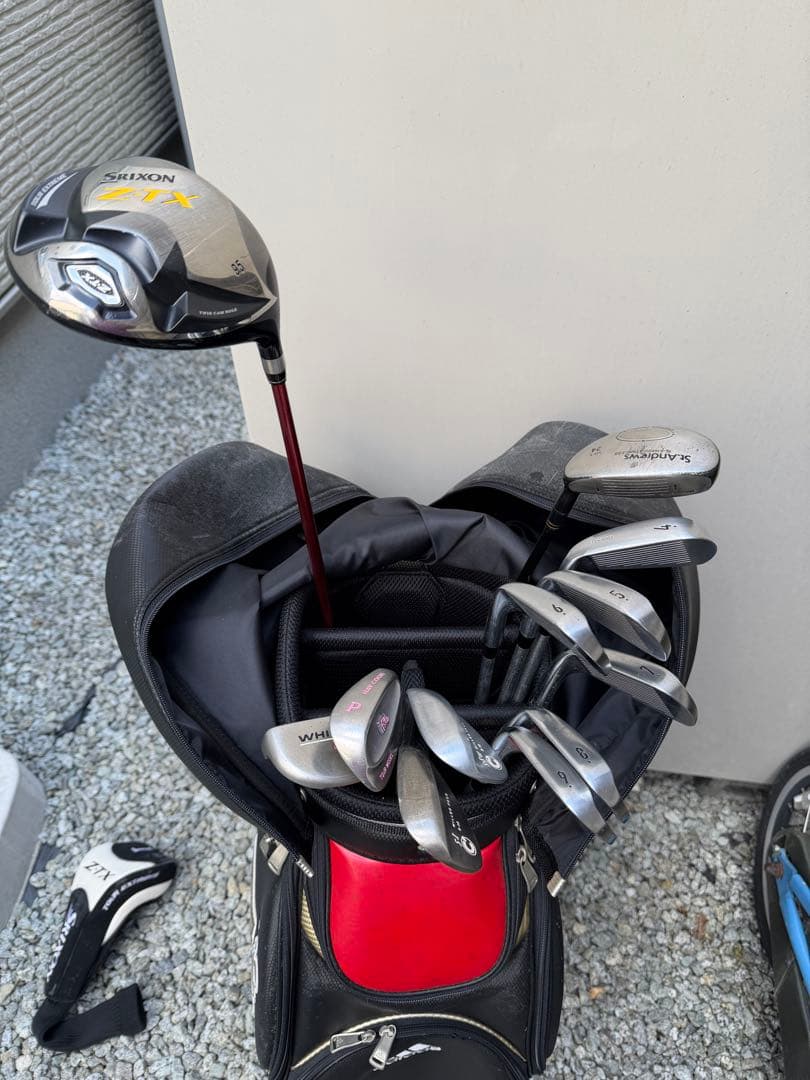 adidas ゴルフバッグ メンズ クラブセット