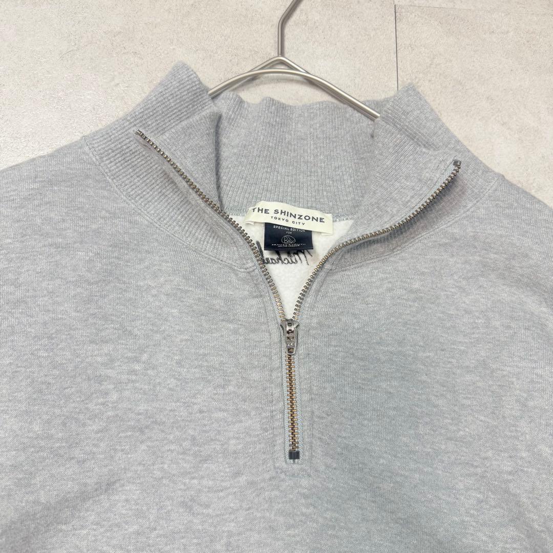 THE SHINZONE×BEAUTY&YOUTH ハーフジップスウェット