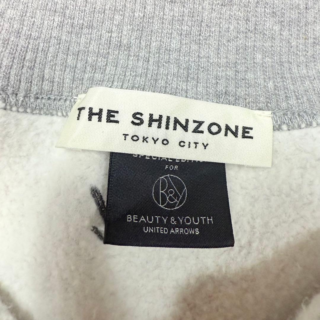 THE SHINZONE×BEAUTY&YOUTH ハーフジップスウェット