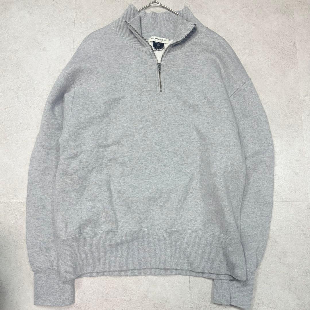 THE SHINZONE×BEAUTY&YOUTH ハーフジップスウェット