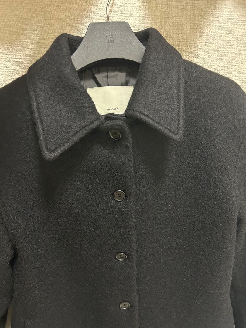 【ohotoro】Hourglass Half Coat