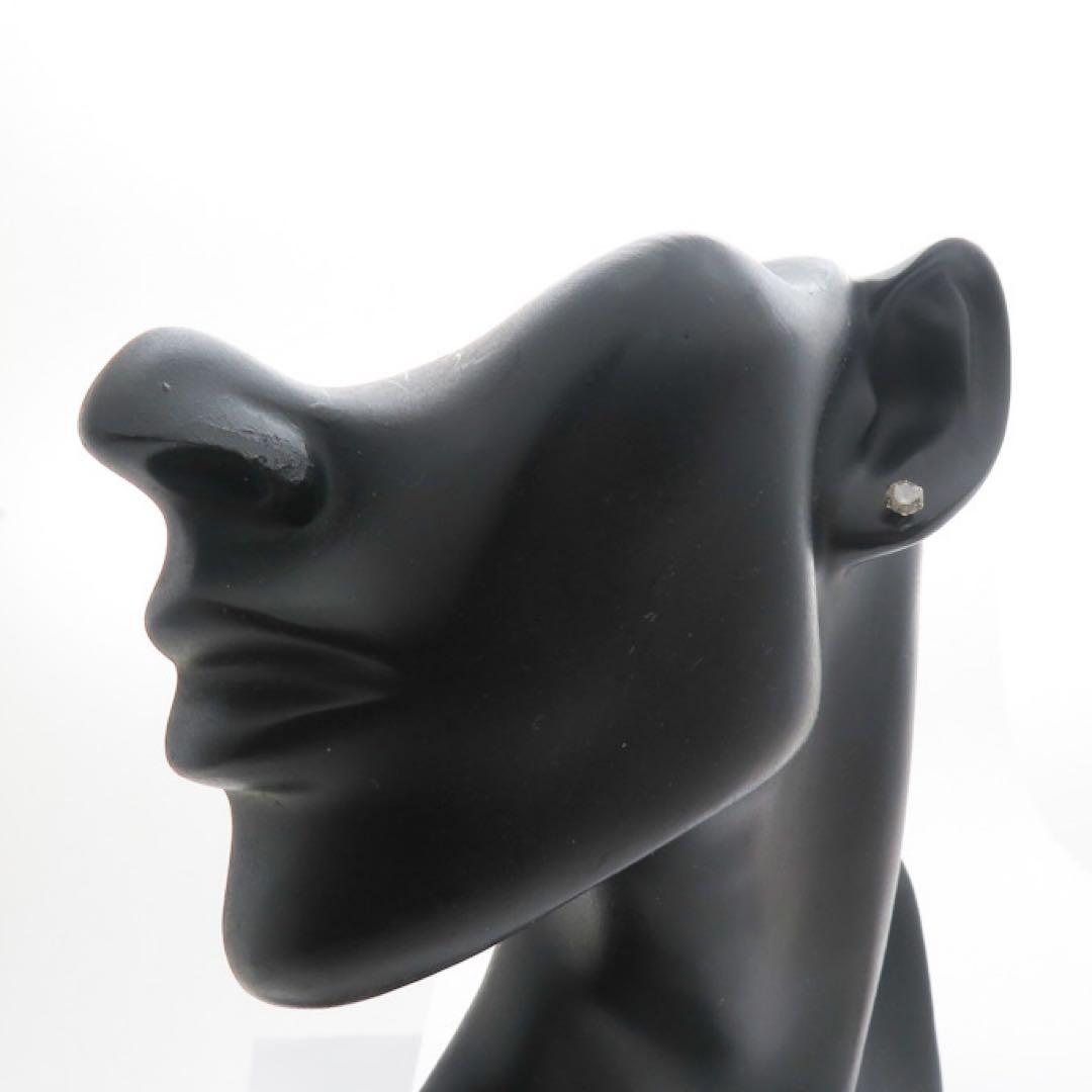 C*T様 K10YG ダイヤモンド 0.52ct 片耳ピアス　新品　18金　0.