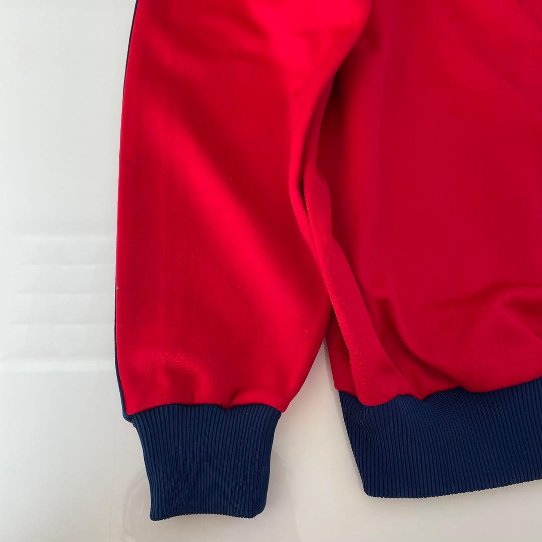 【美品】adidas トラックジャケット 70'sヴィンテージ 赤 即日発送