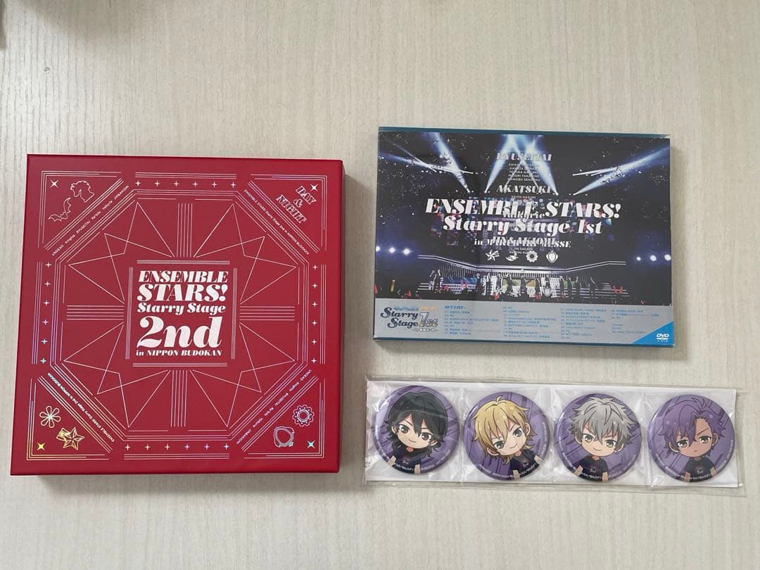 【特典缶バッジ付き】あんスタ！Starry Stage1st、2nd