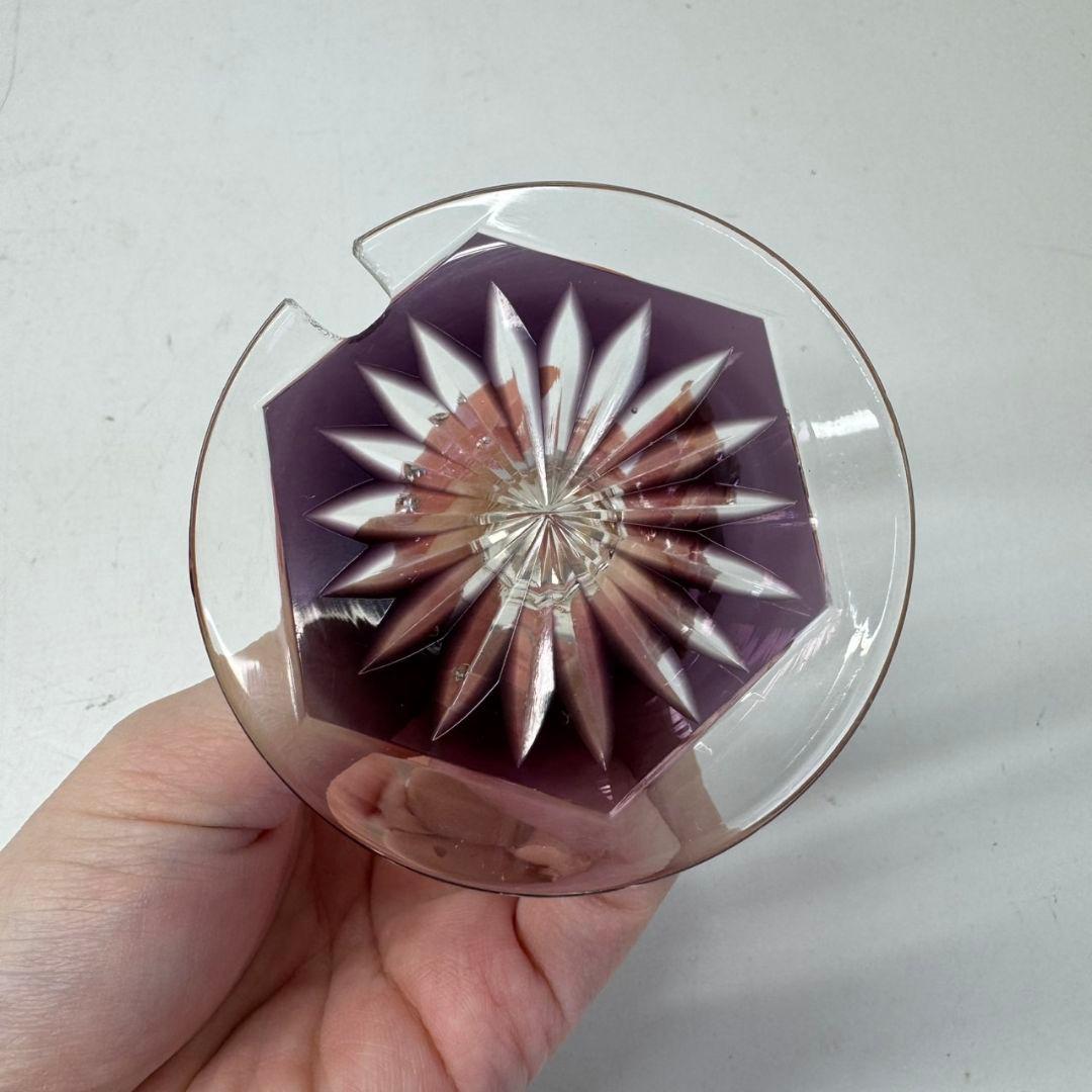 H☆ガラス　江戸　切子