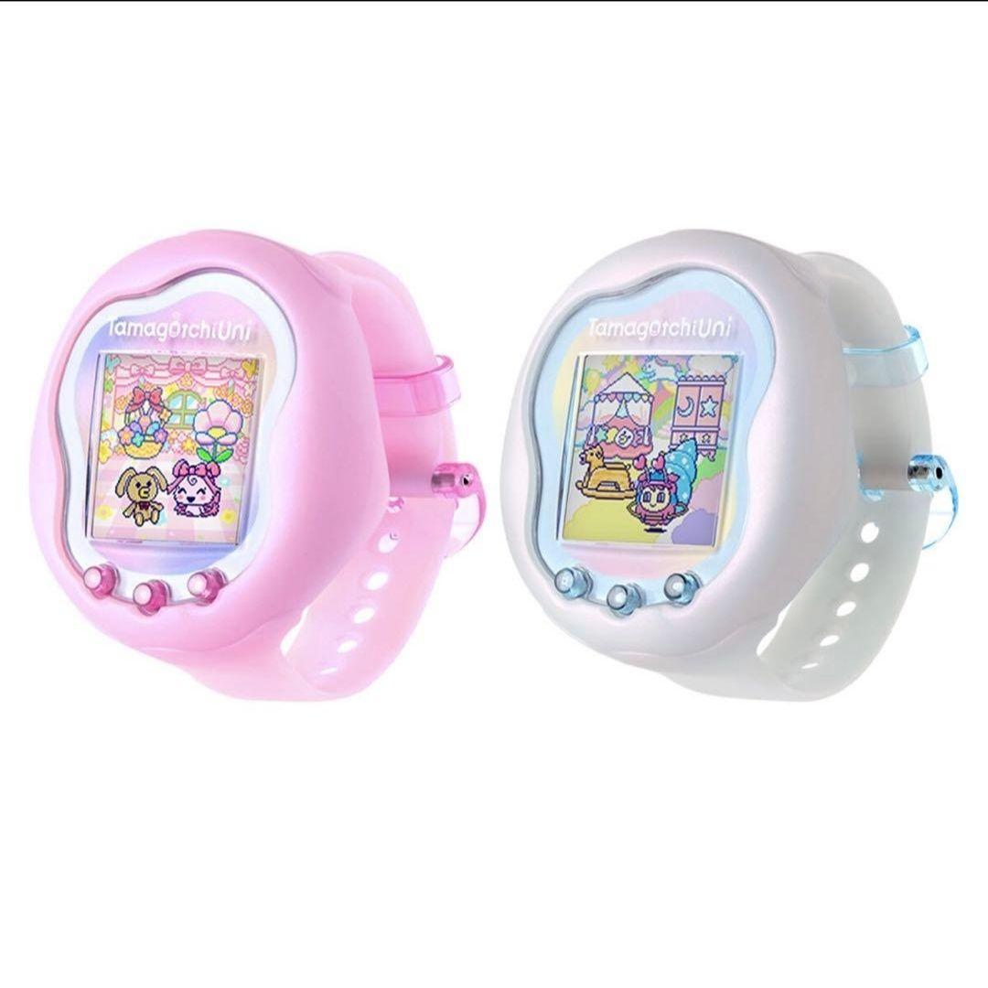 たまごっち uni オーロラピンク プリズムホワイト 2色セット 限定カラー