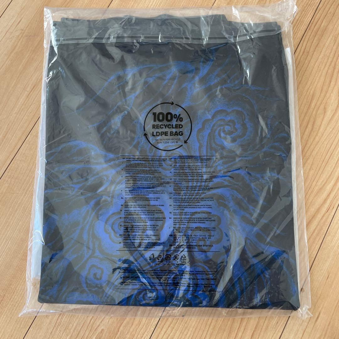 L Y-3 サッカー日本代表 CW 長袖Tシャツ ブラック×ブルー