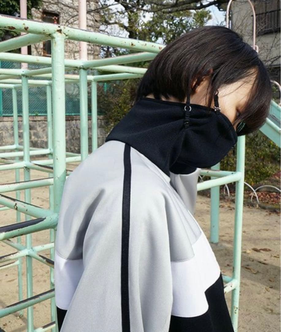 keisuke kanda ケイスケカンダ ジャージミーツマスク 黒 ジャージ