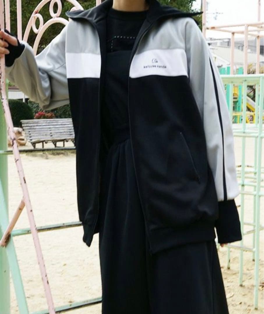 keisuke kanda ケイスケカンダ ジャージミーツマスク 黒 ジャージ