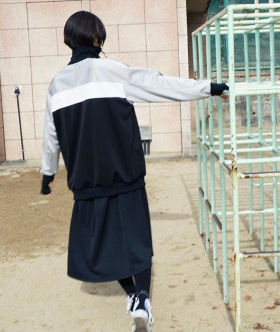 keisuke kanda ケイスケカンダ ジャージミーツマスク 黒 ジャージ