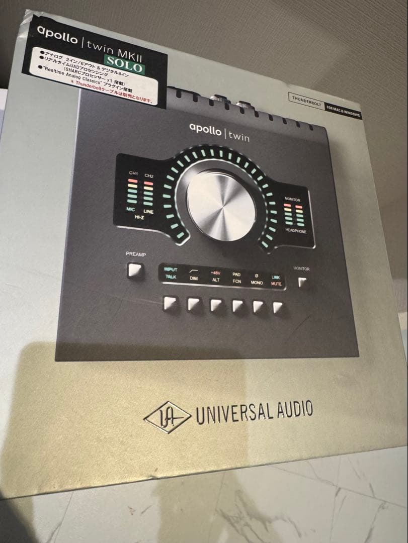 美品 Apollo Twin MKII Solo オーディオインターフェイス