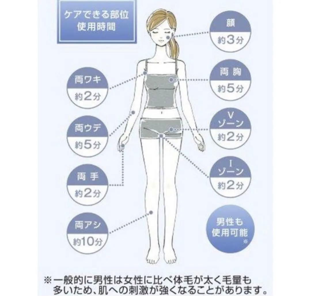脱毛器 光美容器 光エステ ボディ＆フェイス用 ES-WH75 美品