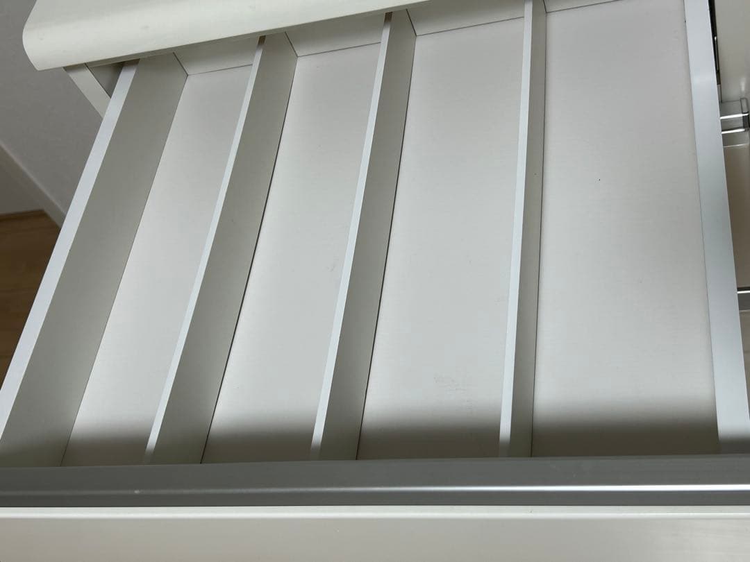 ニトリ　ホワイト キッチンカウンター キッチンボード