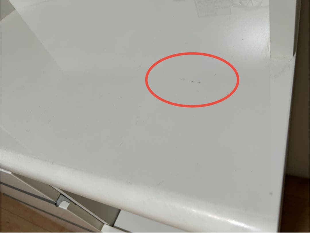 ニトリ　ホワイト キッチンカウンター キッチンボード