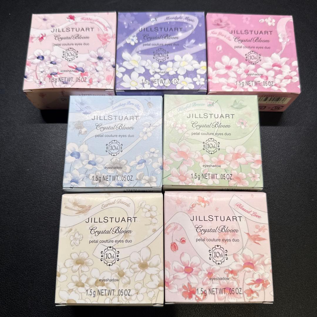 JILLSTUARTペタルクチュールアイズデュオ7色セット