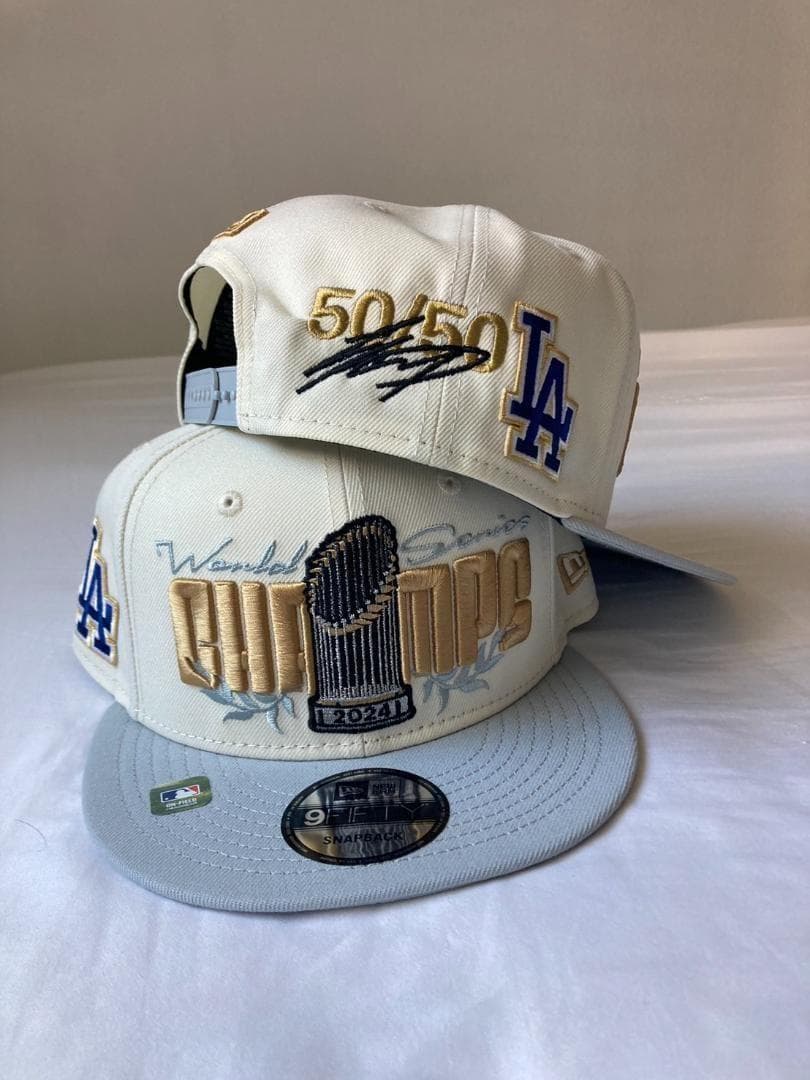 大谷翔平50/50限定モデル ドジャース ニューエラ 優勝パレード【WS優勝】