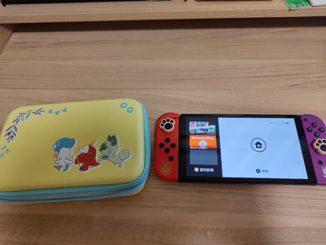 スイッチ switch 有機EL本体 スカーレット・バイオレット ポケモン