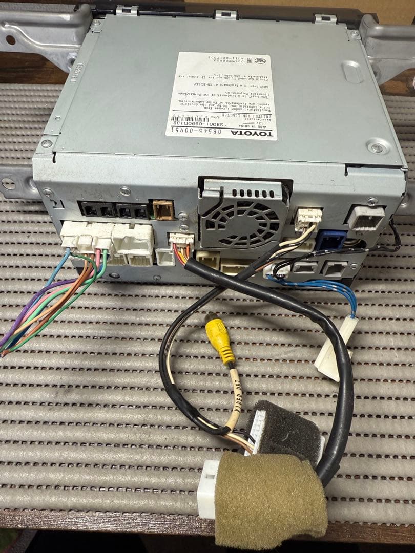 トヨタ純正 NSZT-W62G ナビゲーションシステム（動作確認済み）