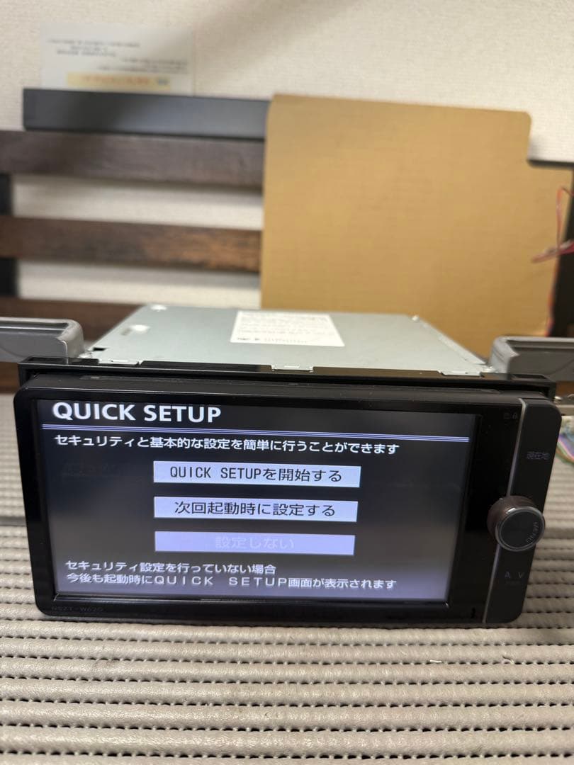 トヨタ純正 NSZT-W62G ナビゲーションシステム（動作確認済み）