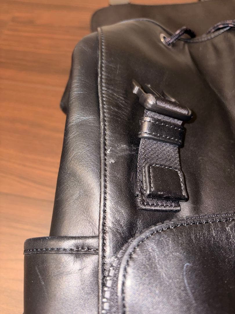 【最安値】COACH ブラック レザー リュック