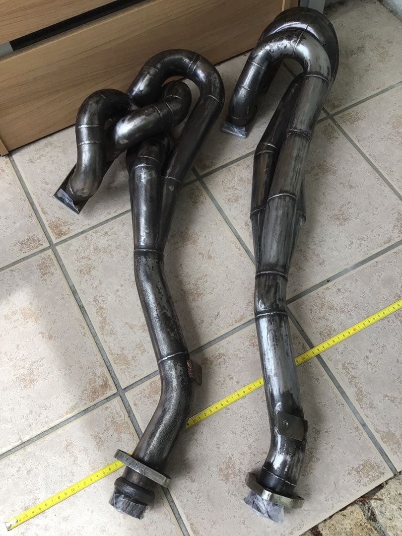 ★廃番  E24 M6 社外ワンオフ ステンレスタコ足 エキマニ 美品