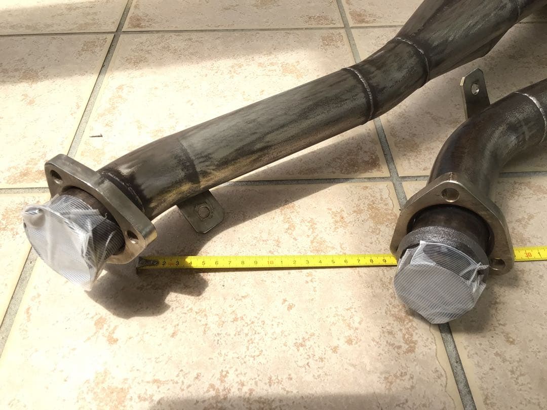 ★廃番  E24 M6 社外ワンオフ ステンレスタコ足 エキマニ 美品