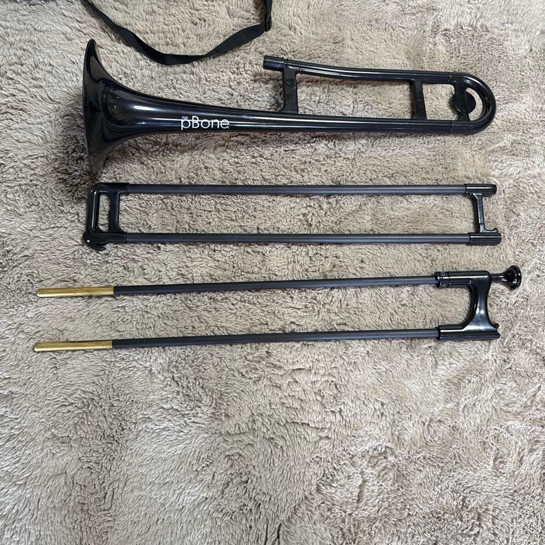 pBone ピーボーン トロンボーン 軽量 プラスチック製 初心者向け