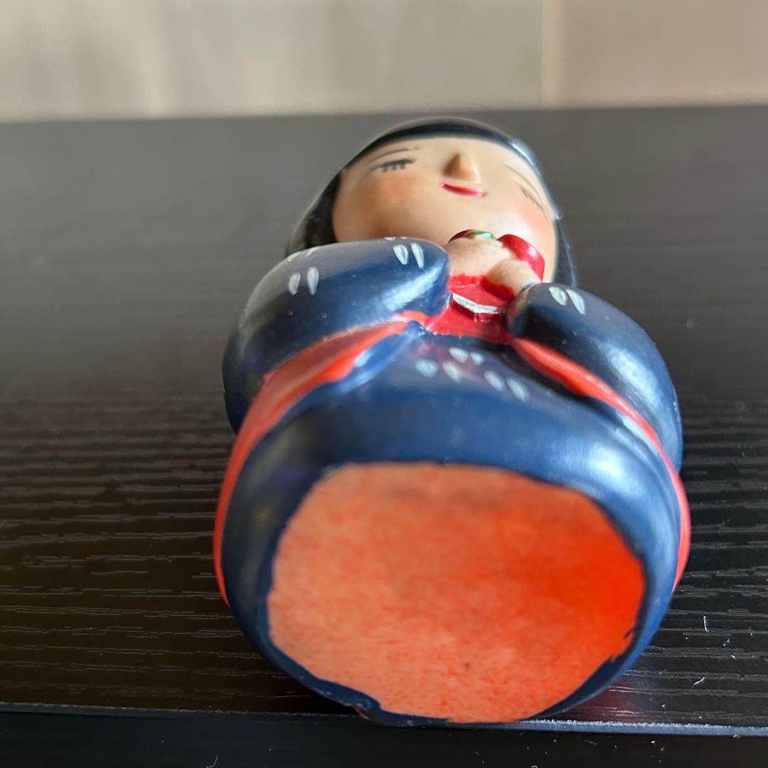 昭和レトロ ソフビ 貯金箱 企業物 新品未開封あり こけし 人形 置物