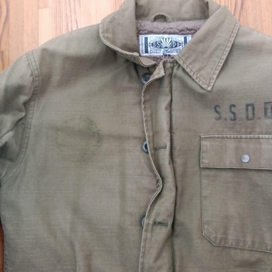 FUCT　SSDD　ファクト　デッキジャケット　A2 　ミリタリー　N1