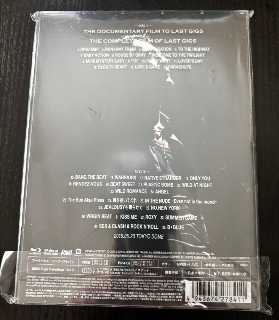 氷室京介THE COMPLETE FILM OF LAST GIGS (BD)