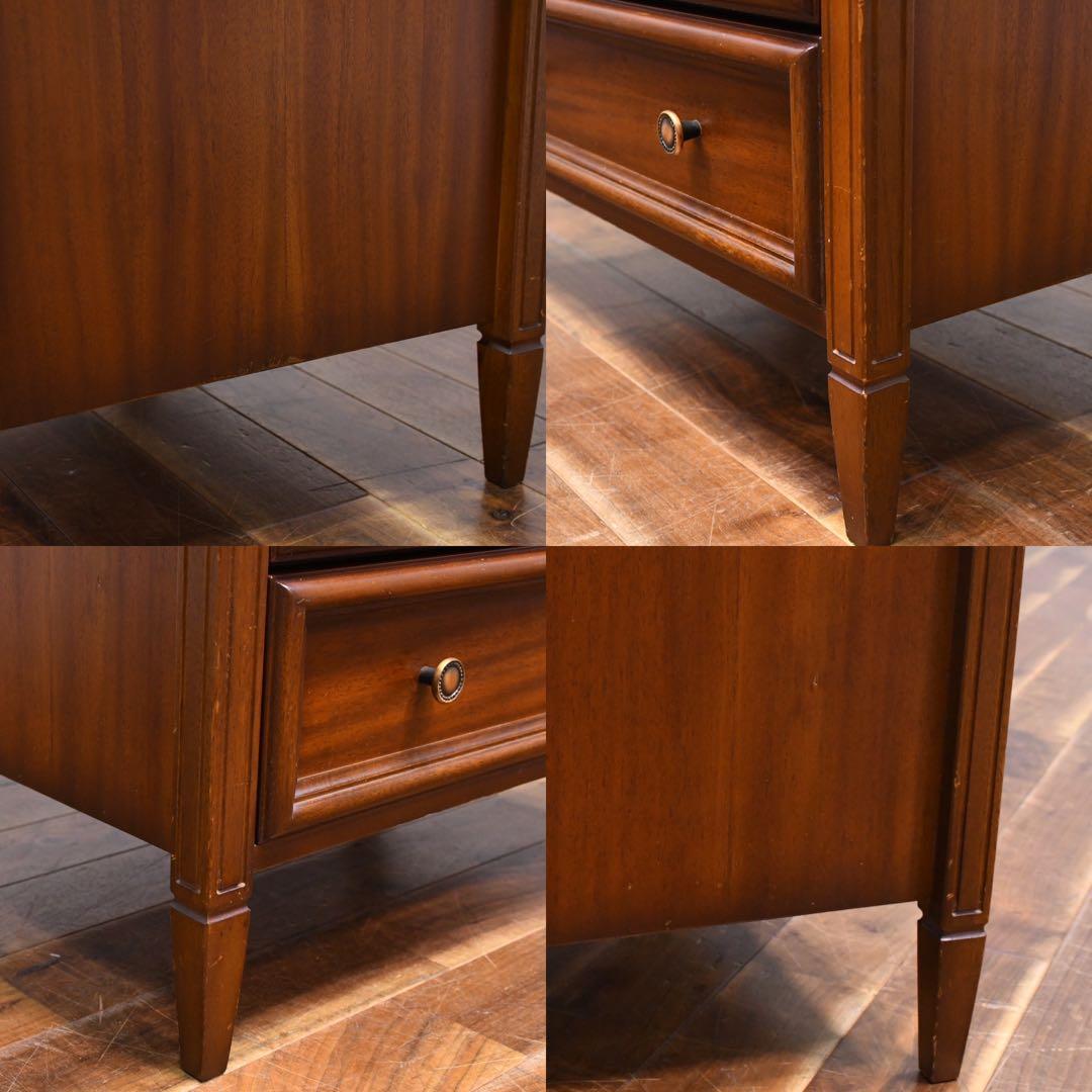 EBK82 東海家具 KENT ケントシリーズ サイドチェスト 4段 整理タンス