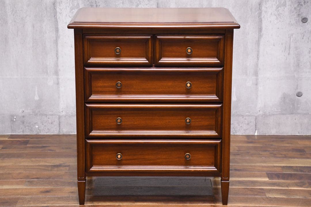 EBK82 東海家具 KENT ケントシリーズ サイドチェスト 4段 整理タンス