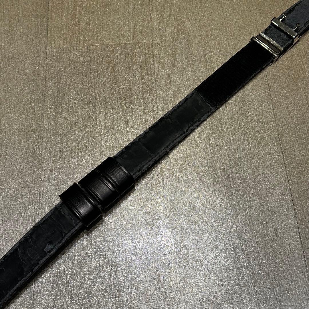 【実物中古品】帯革 黒色 ４号 警棒 手錠 拳銃 ホルスター ニューナンブ