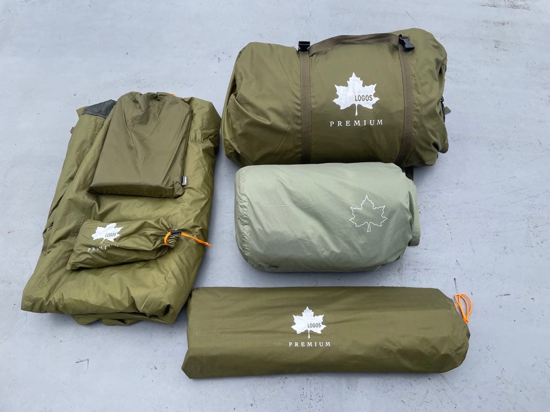 【訳あり・美品】LOGOS プレミアム PANELグレートドゥーブルXLセット