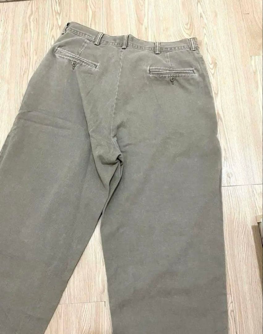 90s 三つ星　usa製 rrl ミリタリー　チノパン　ワイド　ダブルアールエル