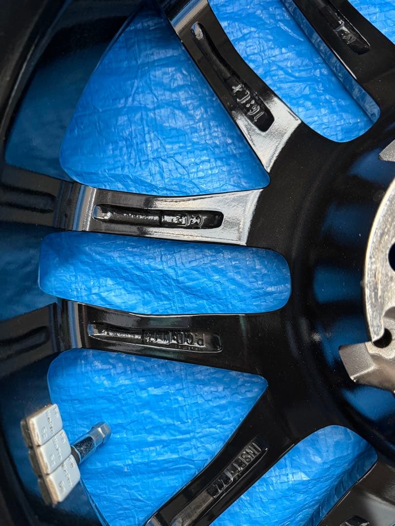 #マーボ　18インチ8J 多スポークホイール ボルト付き 1,2/4本