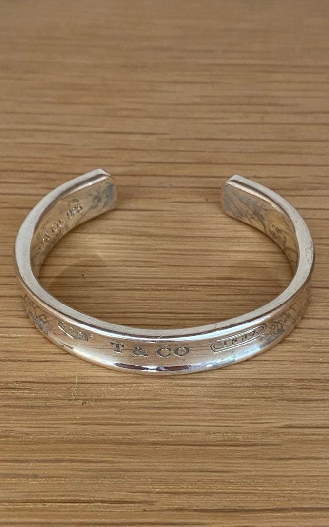 ティファニー ナロー 1837 バングル シルバー 925 正規品
