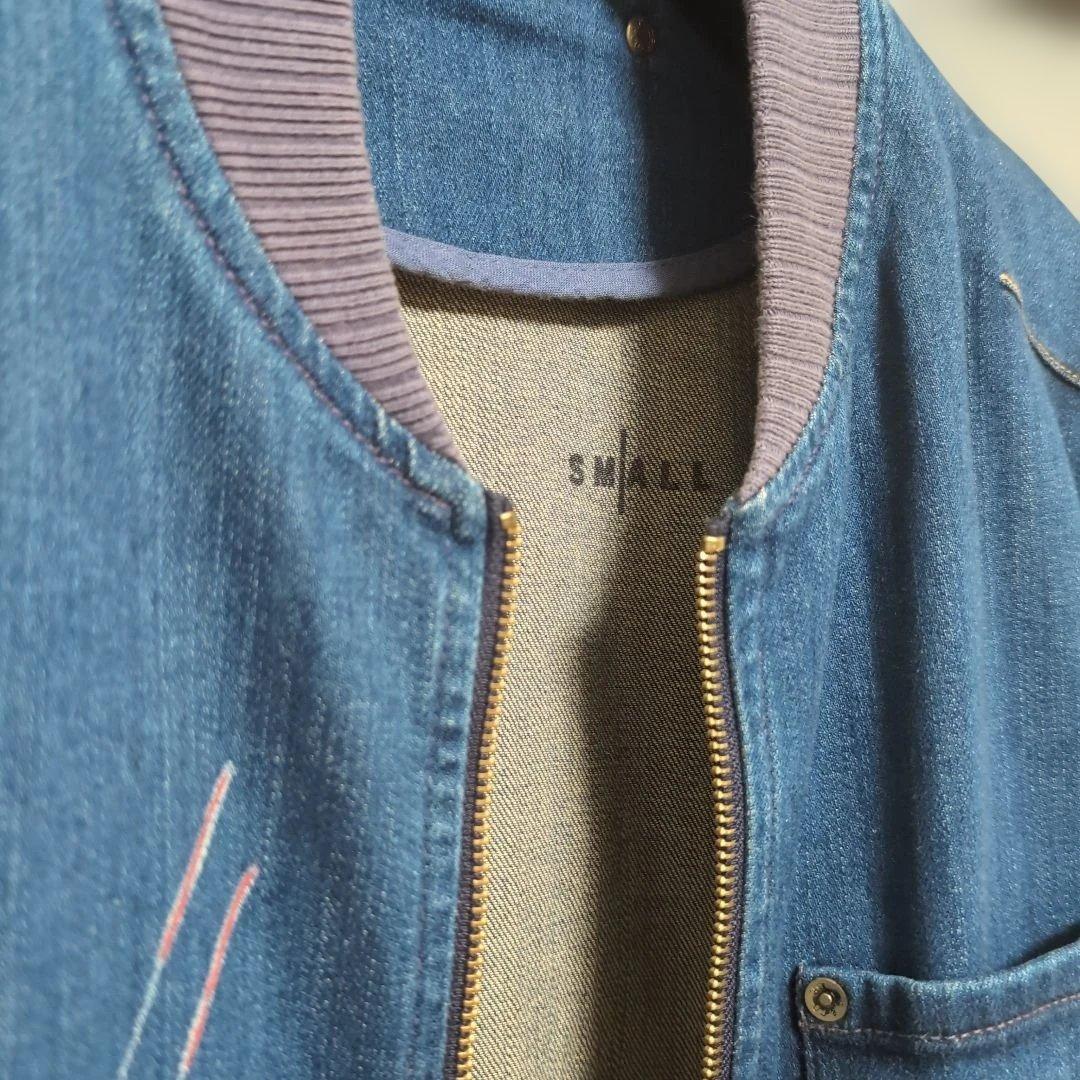 美品リーバイスレッド　デニムブルゾンショート丈　S