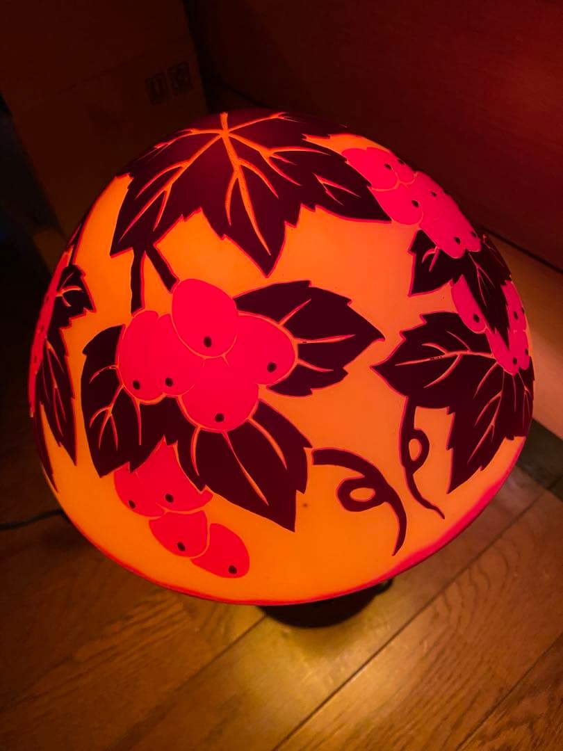 ガレ風 テーブルランプ