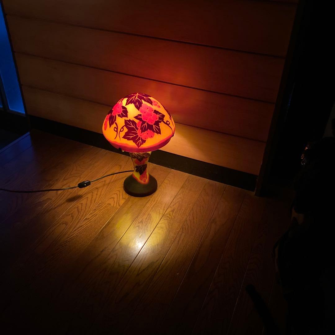 ガレ風 テーブルランプ