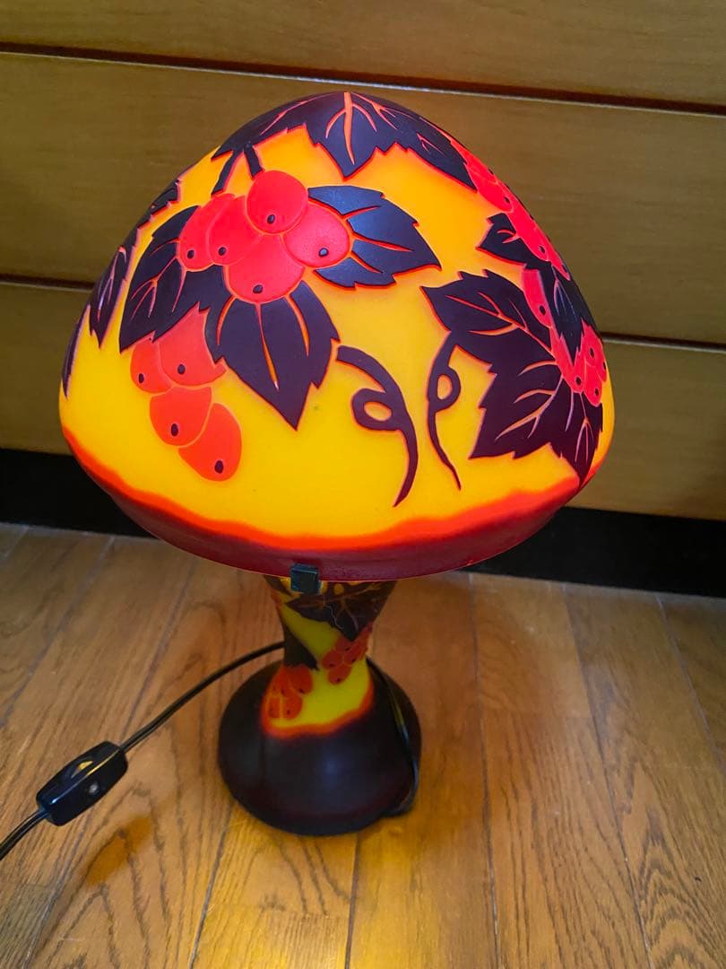 ガレ風 テーブルランプ