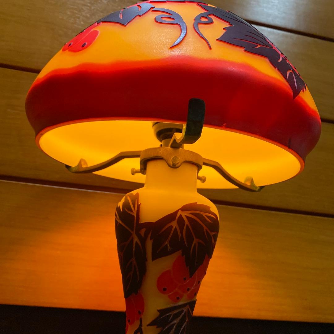 ガレ風 テーブルランプ