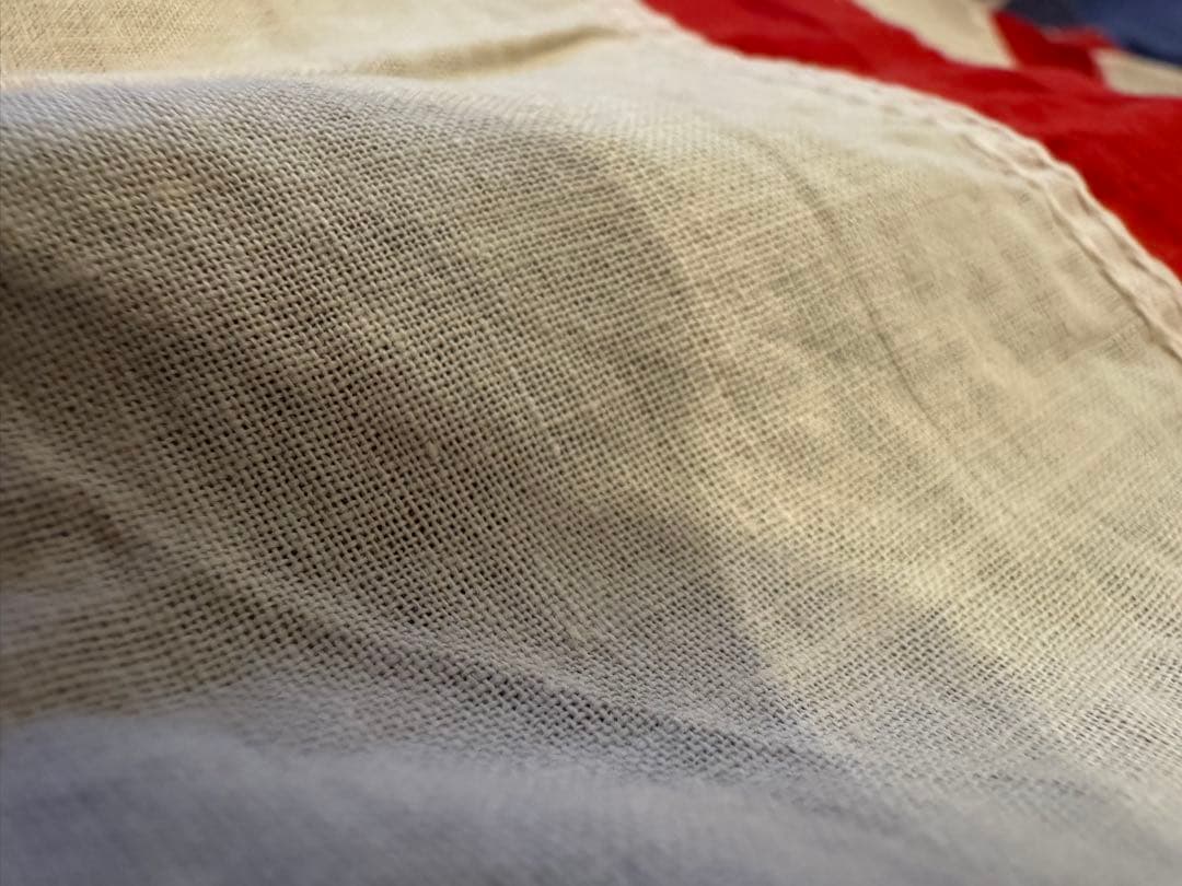 ヴィンテージ★アメリカ星条旗USA国旗大判flagフラッグ布タペストリー希少レア