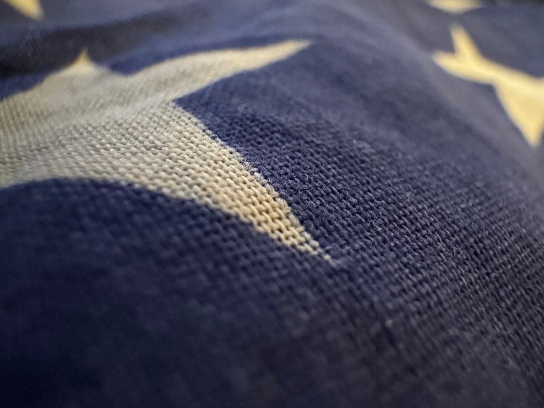 ヴィンテージ★アメリカ星条旗USA国旗大判flagフラッグ布タペストリー希少レア