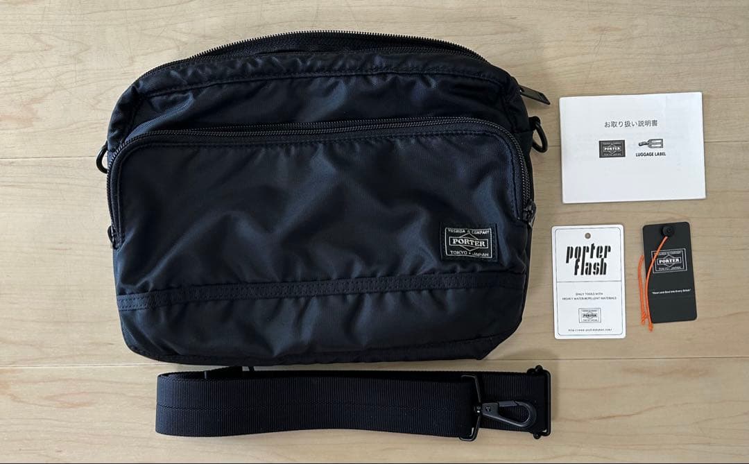 PORTER ポーター　フラッシュ　ブラック　吉田カバン