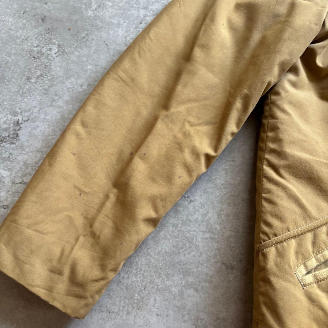 古着　60s 襟ボア　コットン　ジャケット　検索　ギャバジン　b-15